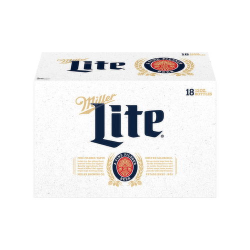 Miller Lite Miller Lite 18Pk 12oz Bottled Beer