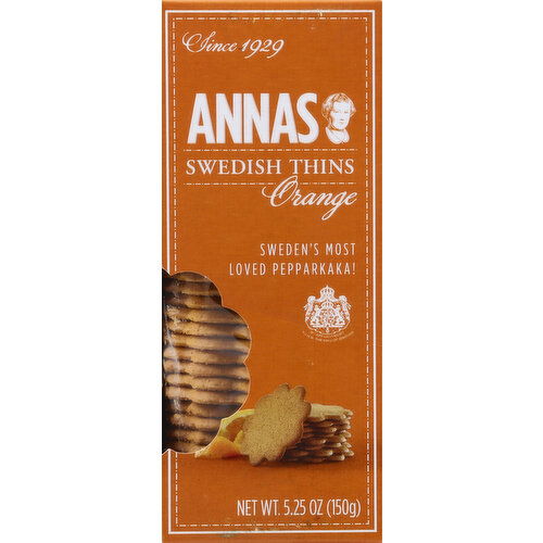 Annas Swedish Thins, Orange