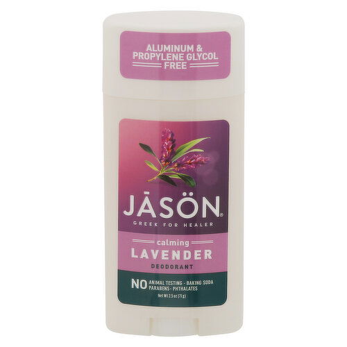 Jason Deodorant, Calming, Lavender