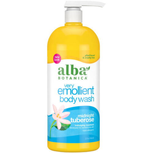 Alba Botanica Midnight Tuberose Body Wash