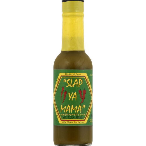 Slap Ya Mama Green Pepper Sauce