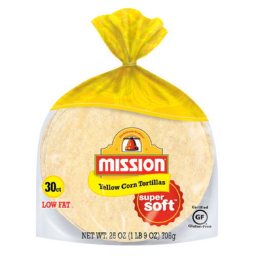 Mission Yellow Corn, Super Soft Tortillas