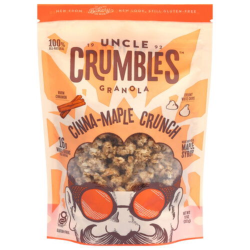 Uncle Crumbles Granola, Cinna-Maple Crunch