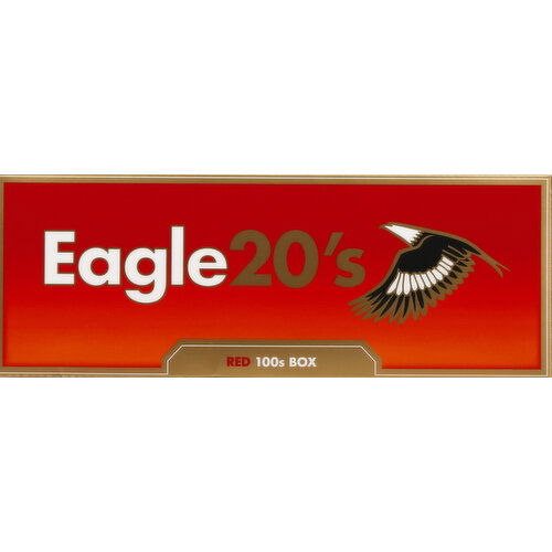 Eagle 20s Cigarettes, Class A, Red 100s