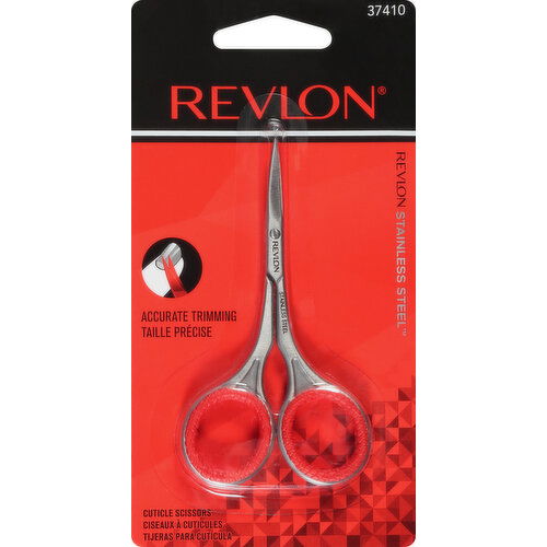 Revlon Cuticle Scissors, Stainless Steel