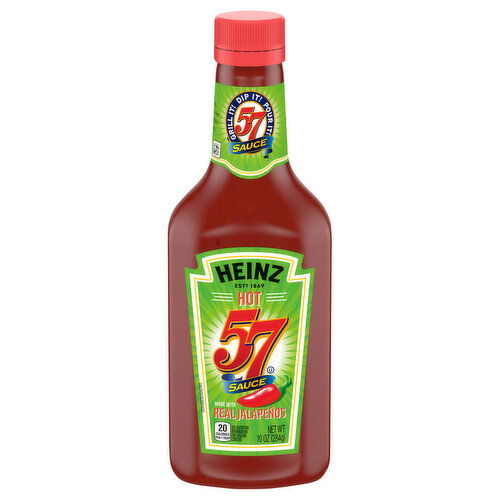 Heinz Sauce, Real Jalapenos, Hot