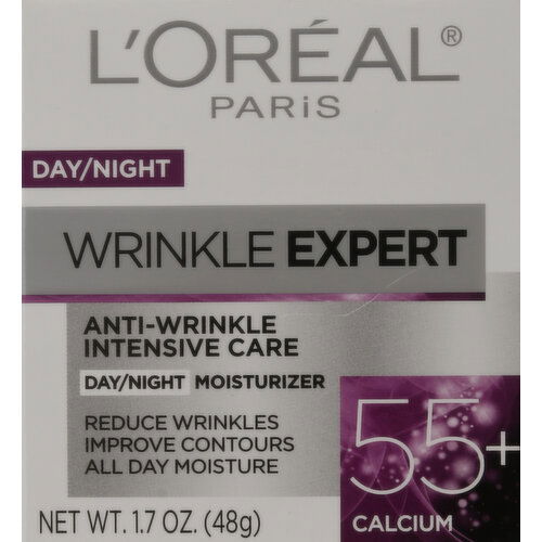 L'Oreal Moisturizer, Day/Night, 55+ Calcium