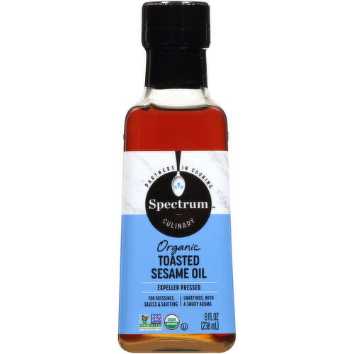 Spectrum Culinary Organic Toasted Sesame Oil