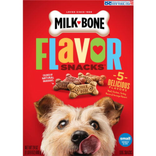 Milk-Bone Dog Snacks, Flavor Snacks, Small