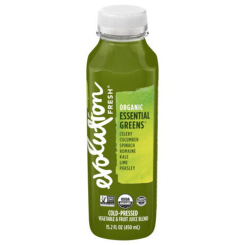 Evolution Fresh Vegetable & Fruit Juice Blend, Organic, Essential Greens