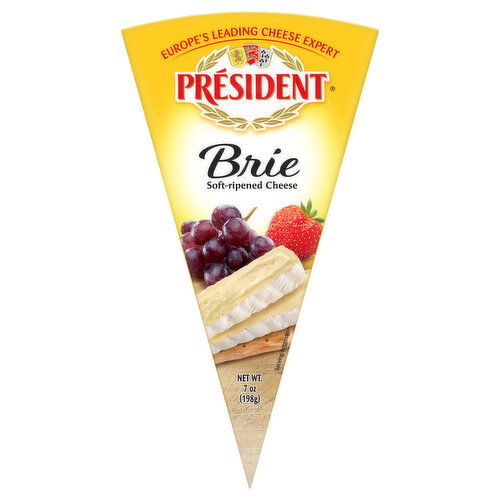 President Cheese, Soft-ripened, Brie