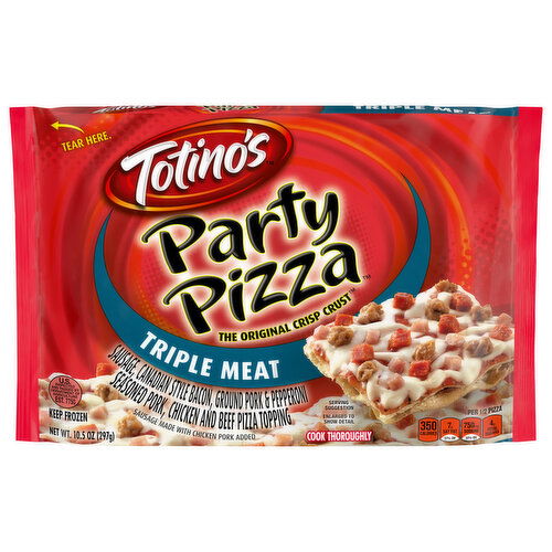 Totino's Party Pizza, Triple Meat