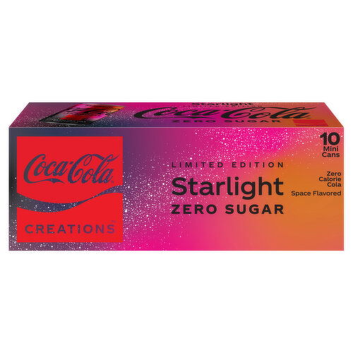 Coca-Cola Cola, Zero Sugar, Space Flavored, Starlight