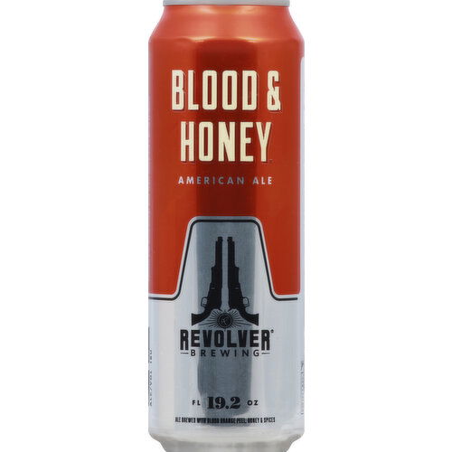 Revlover Beer, American Ale, Blood & Honey