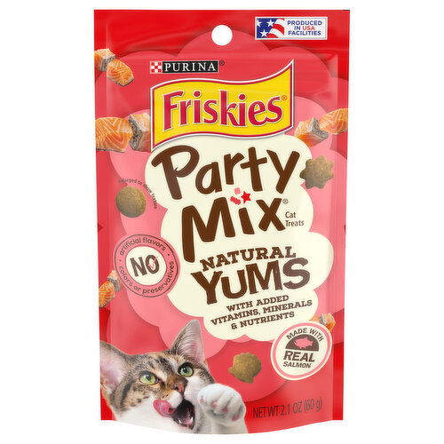 Friskies Cat Treats, Real Salmon