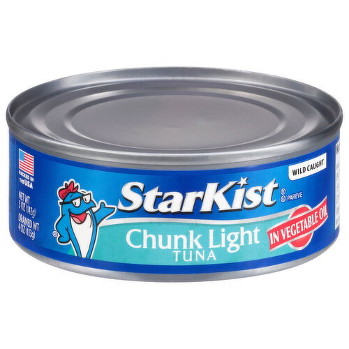 StarKist Chunk Light Tuna In Water – 5 Oz Cans (Pack Of 24) Wild Caught, Fresh Pack EXP 2026
