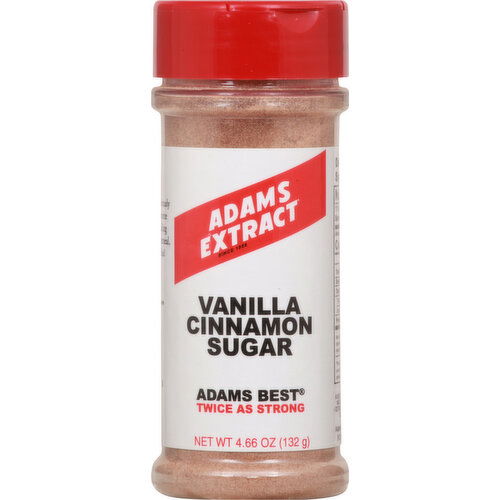 Adams Extract Cinnamon Sugar, Vanilla