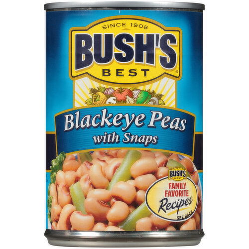 Bushs Best Blackeye Peas with Snaps