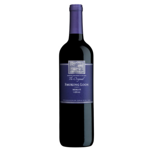 Smoking Loon Merlot California Red Wine, 750 ml    