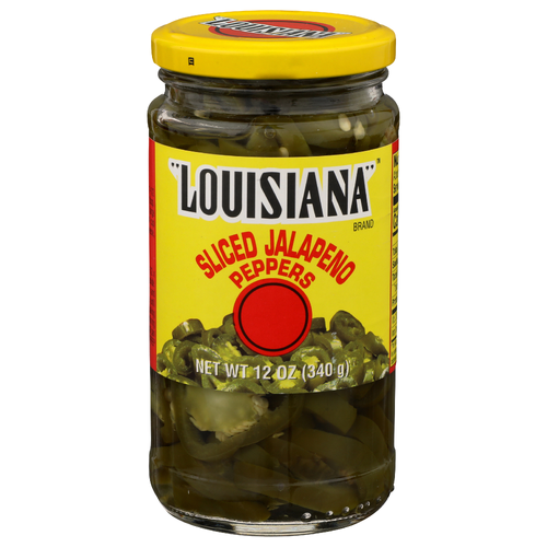 Louisiana Sliced Jalapeno Peppers - 12 Ounce