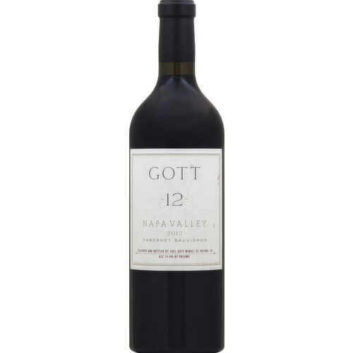 Joel Gott Cabernet Sauvignon, Napa Valley, 2012