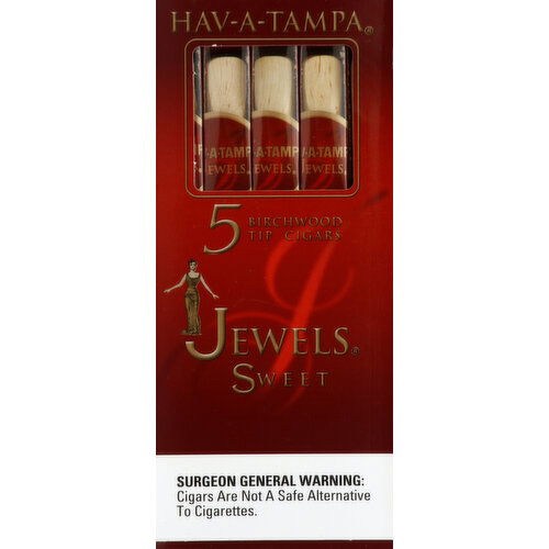 HAV-A-TAMPA Cigars, Birchwood Tip, Sweet