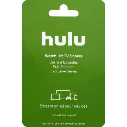 Hulu Gift Card, $25