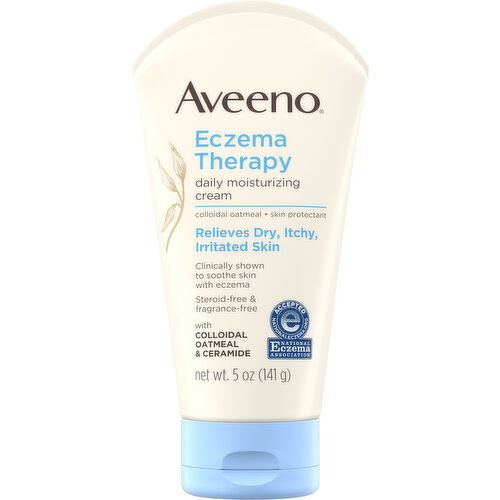 Aveeno Moisturizing Cream, Eczema Therapy