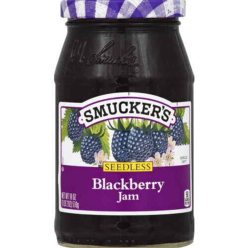 Smucker's Jam, Blackberry, Seedless