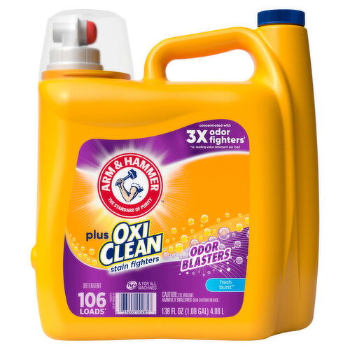 Arm & Hammer Detergent, Stain Fighters, Fresh Burst