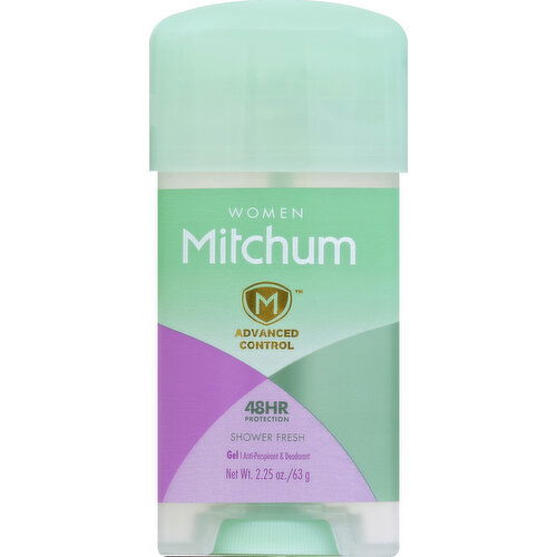 Mitchum Anti-Perspirant & Deodorant, Women, Gel, Shower Fresh