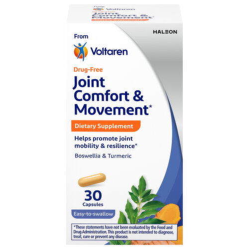 Voltaren Joint Comfort & Movement, Drug-Free, Capsules