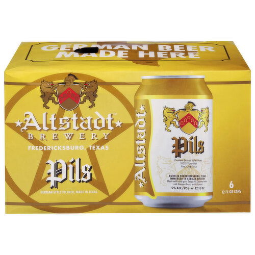 Altstadt Brewery Beer, Pils - 6 Each