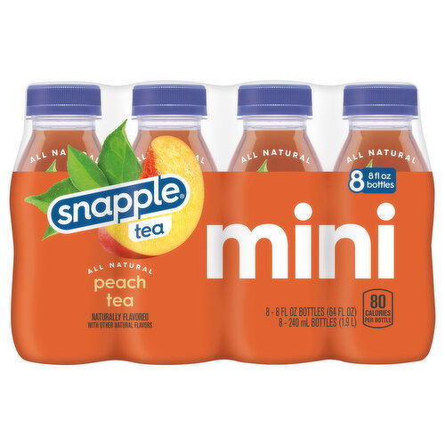 Snapple Tea, Peach, Mini