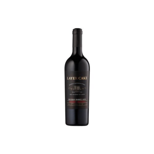 Layer Cake Bourbon Barrel Aged Cabernet Sauvignon California Red Wine, 750 ml    