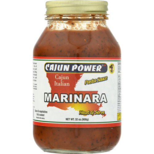 Cajun Power Pasta Sauce, Marinara