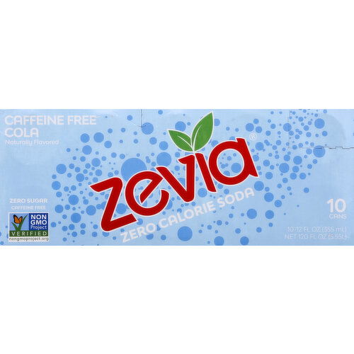 Zevia Cola, Caffeine Free