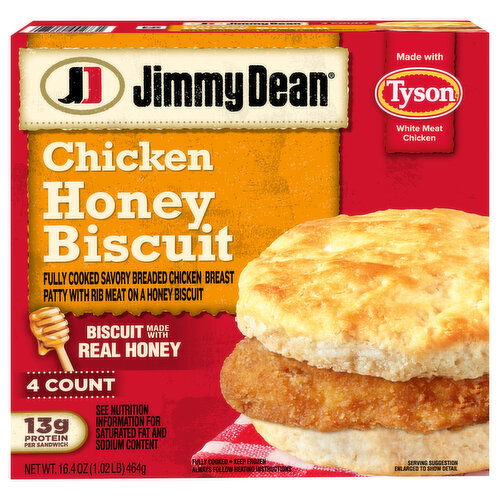 Jimmy Dean Biscuit, Chicken Honey