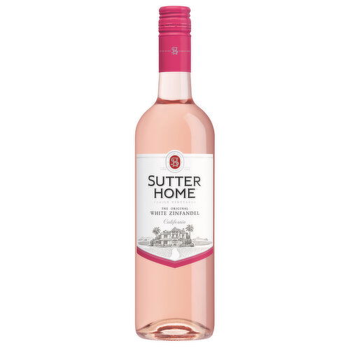 Sutter Home White Zinfandel California Rose Wine, 750 ml    