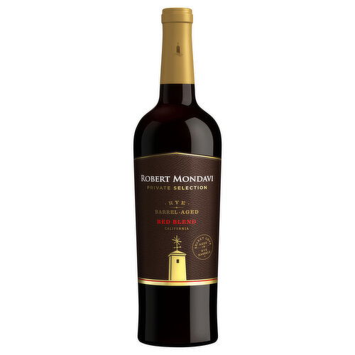 Robert Mondavi Red Blend, Rye, Barrel-Aged, California