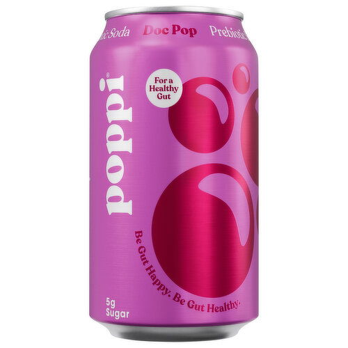 Poppi Prebiotic Soda, Doc Pop