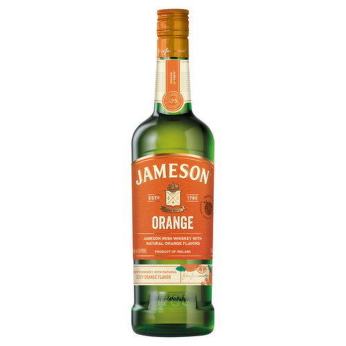 Jameson Irish Whiskey, Orange