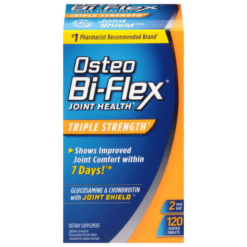 Osteo Bi-Flex Coated Tablets Triple Strength Joint Health - 120 Each