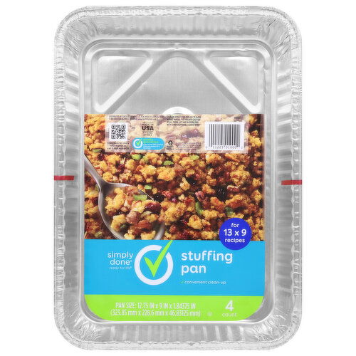 Simply Done Stuffing Pan