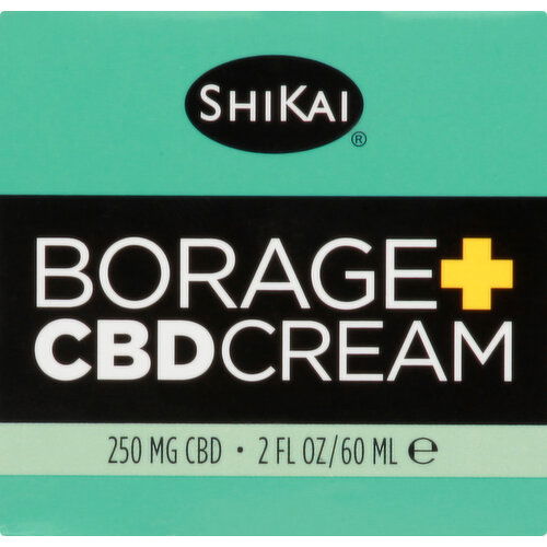 ShiKai Borage + CBD Cream, 250 mg