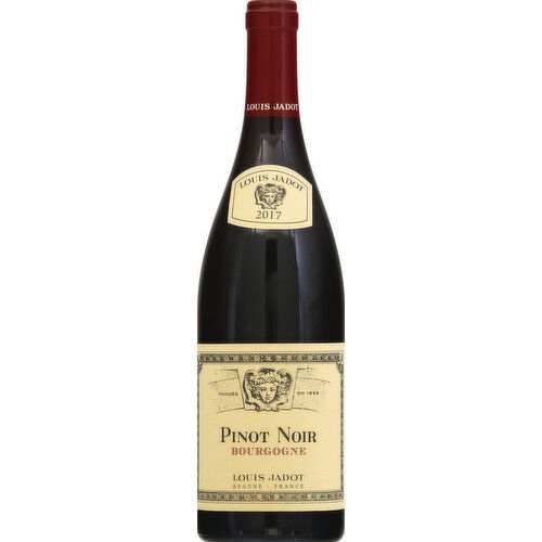 Louis Jadot Pinot Noir, Bourgogne, Beaune France, 2017