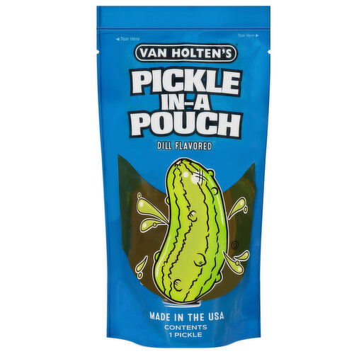 Van Holten's Pickle-in-a-Pouch, Dill Flavored