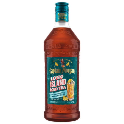 Captain Morgan Long Island Iced Tea Cocktail, 1.75 L    