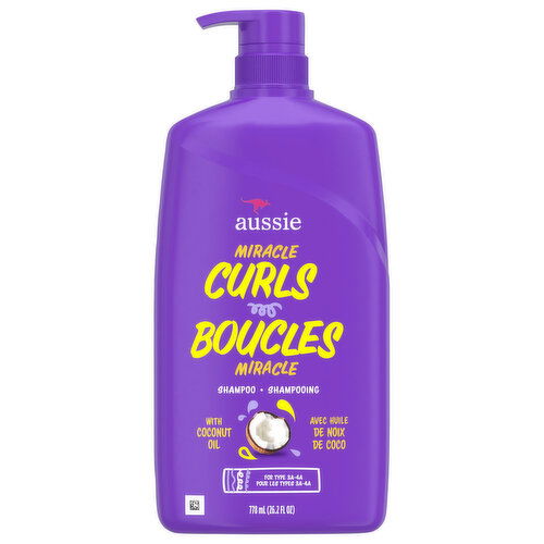 Aussie Shampoo with Coconut Oil - 26.2 Fluid Ounce