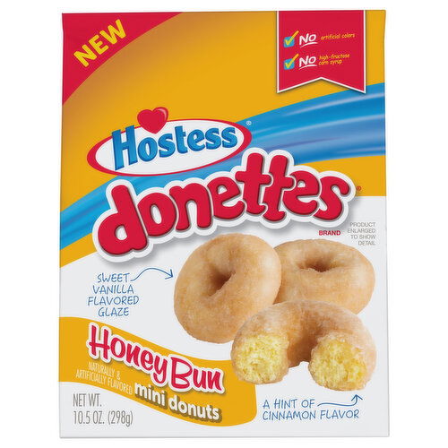 Hostess Donuts, Mini, Honey Bun